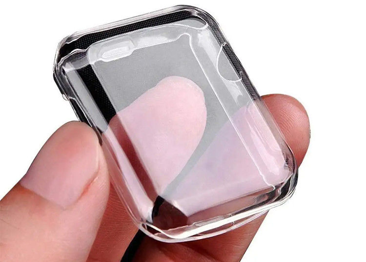 41mm 45mm Transparent TPU HD Watch Screen Protector Tempered Glass